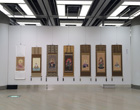 第一回　侊心会 仏画教室 作品展の様子