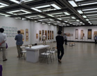第一回　侊心会 仏画教室 作品展の様子