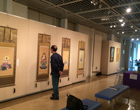 第二回　侊心会 仏画教室 作品展の様子