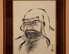 第二回　侊心会 仏画教室 作品展の様子