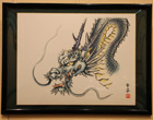 第二回　侊心会 仏画教室 作品展の様子